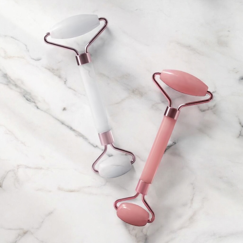 Duo Roller & Gua Sha Visage – Massage Beauté Raffermissant