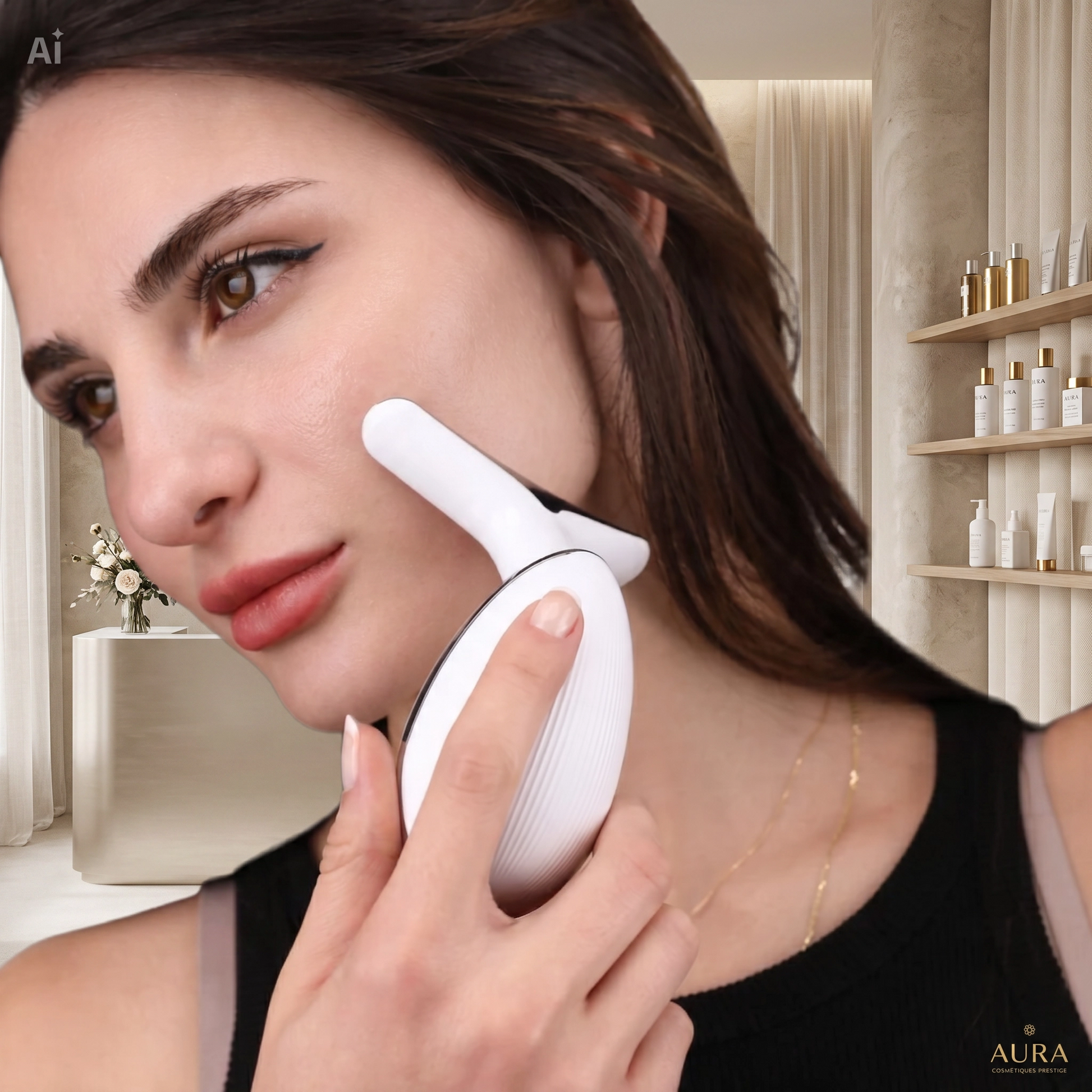 Appareil Lifting Facial – Anti-Rides & Raffermissant par Microvibration