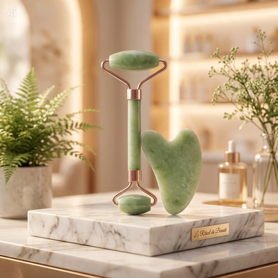 Duo Roller & Gua Sha – Sculptez votre visage en 10 minutes par jour