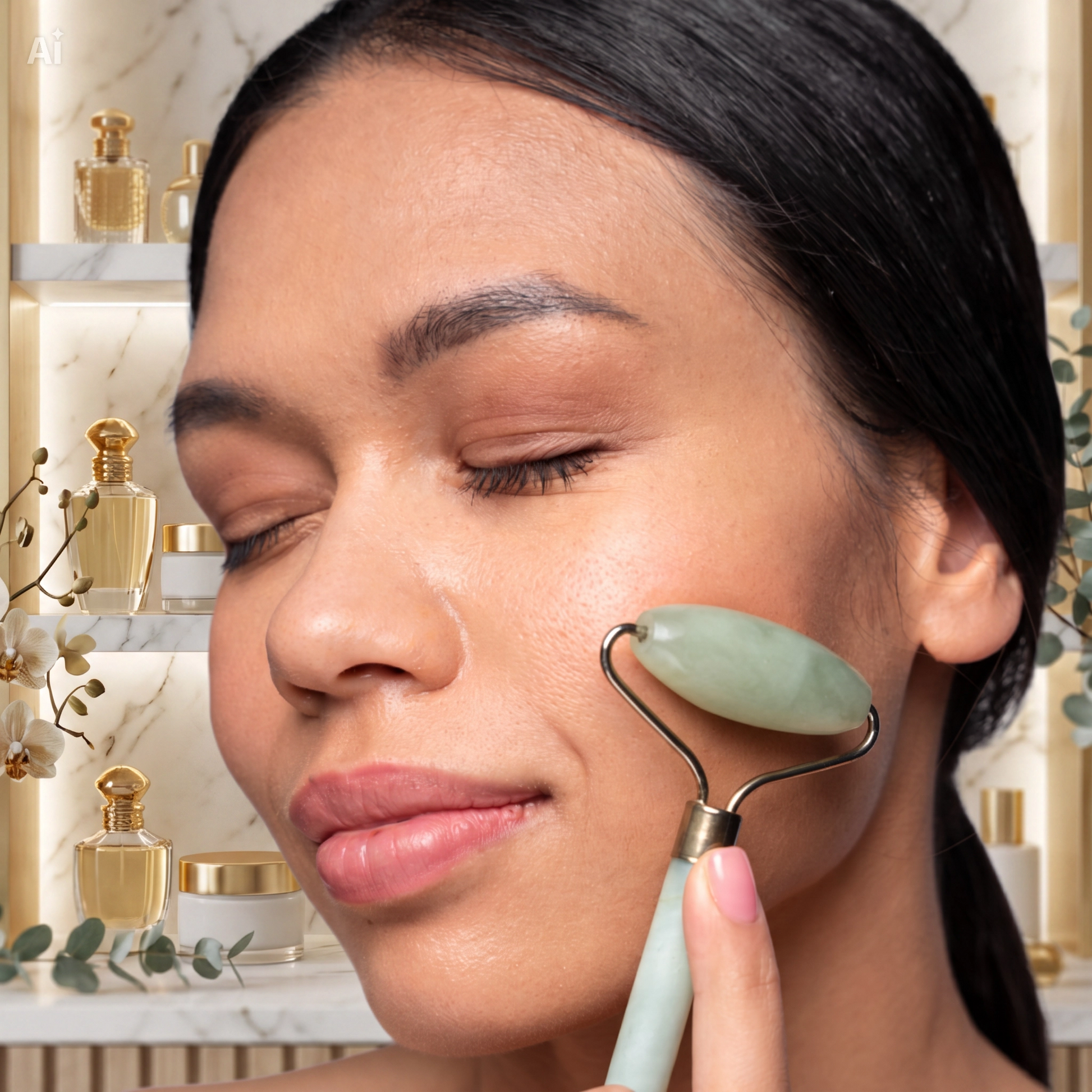 Duo Roller & Gua Sha – Sculptez votre visage en 10 minutes par jour